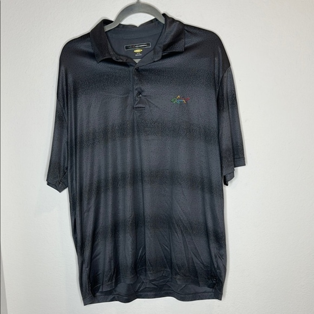Greg Norman Collection Charcoal Polo Shirt